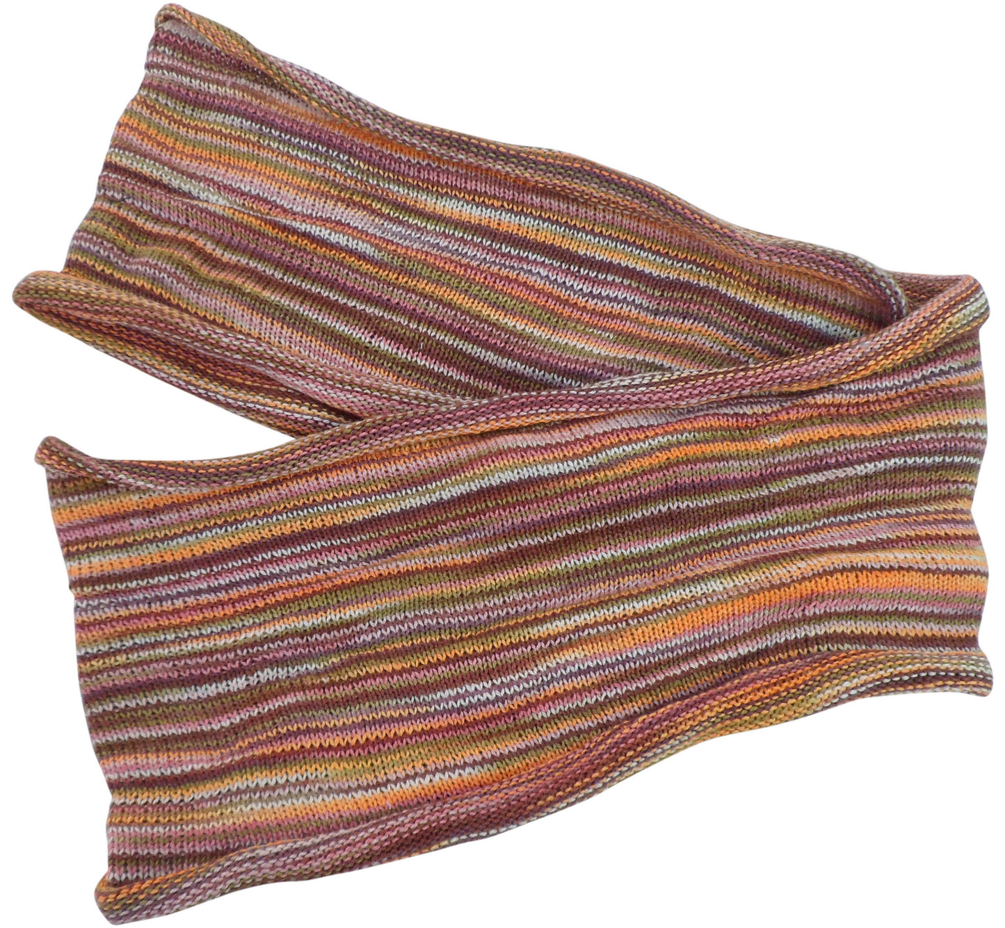 Fair Trade Cotton Knit Double Wrap Seamless Hippy Boho Stretch Hair Bands